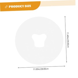 Healvian 100pcs Steam Mattress Face Massaging Pad Facial Coop Massage Headrest Pad Headrest Covers for Massage Table Pillow Body Cooling Towels Cushion Coverlet Non-Woven Fabric White