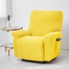 CONRUSER Stretch Recliner Chair Covers, 4-Piece Soft Sofa Cover Thick