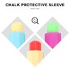 VILLFUL Chalk Holder Storage Box 5pcs Chalk Clip Writing Extender