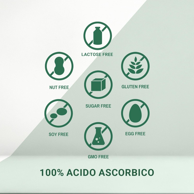 Saporepuro Ascorbic Acid Powder 50 g - Vitamin C Powder