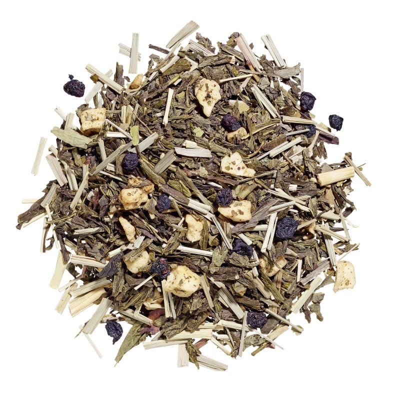 Ronnefeldt Huckleberry Friend – Loose Leaf Sencha Green Tea with