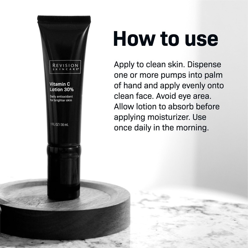 Revision Skincare Vitamin C Lotion 30%, Daily Anti Aging Brightening