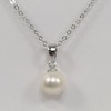 [You and My Jewelry Box] Shell Pearl Pendant Necklace, 0.3