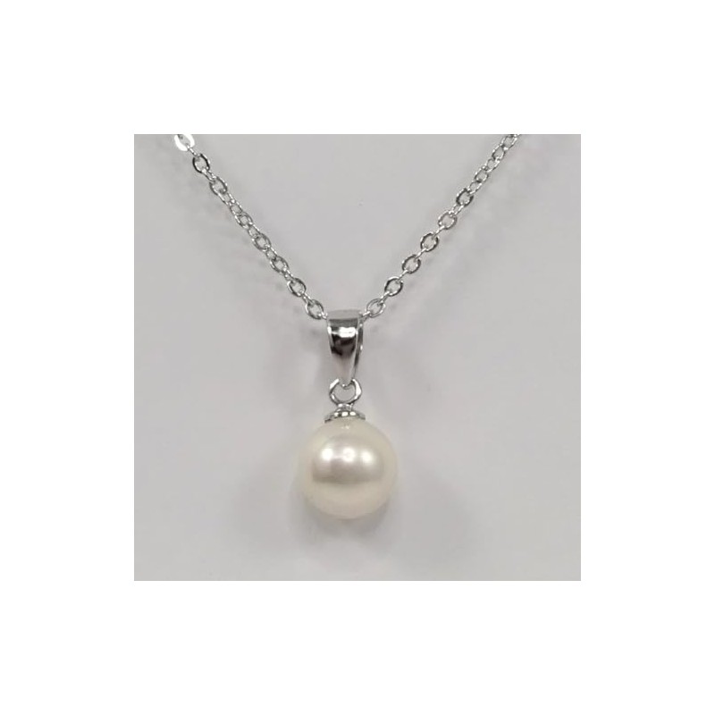 [You and My Jewelry Box] Shell Pearl Pendant Necklace, 0.3