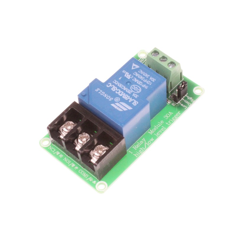 NOYITO 30A 1-Channel Relay Module High Low Level Trigger with