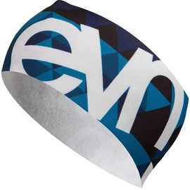 Eleven Sportswear HB Dolomiti Shape Sports Headbands for Running, Cycling, Hiking, Fitness, Yoga, Crossfit, Crossfit, Crossfit, Skiing and Outdoors, Women, Men and Children (Blue)