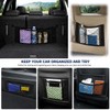 YEDOUALE Rete Portaoggetti Auto 2 Pezzi 40x25 cm Organizer Baule