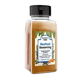 Seafood Seasoning By Unpretentious Baker, 2 Cups, Herbs & Spices Blend for Fish, Shrimp, Clams, Crab, Gumbo, & More