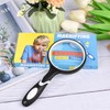 Large 10X Magnifying Glasses for Reading, Handheld Magnifying Glass for