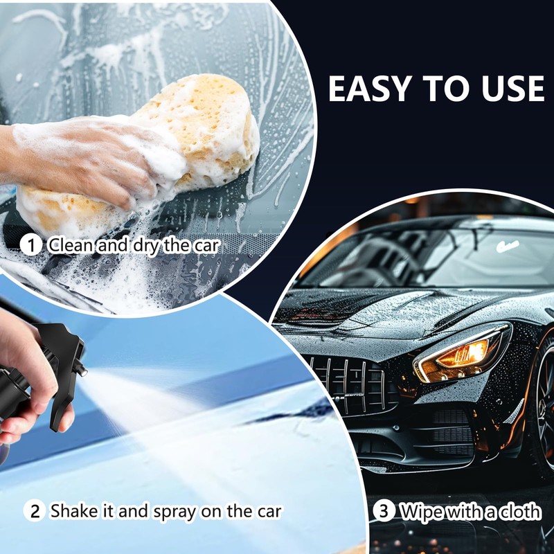 300ML Ceramic Car Coating Spray – Quick Car Coating, Extremely