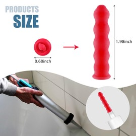 Caulk Cap Caulk Saver Caulk Saver Caps Tube Caps Caulking Tube Sealing Caps for Sealing and Preserving (40)