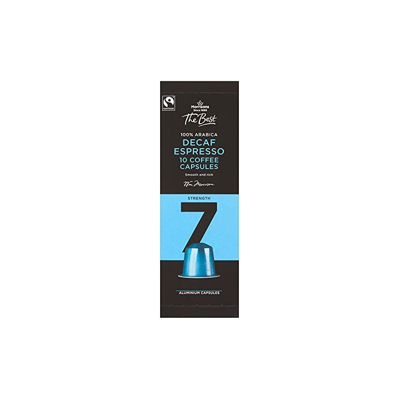 Morrisons The Best Fairtrade Decaf Pods 54g