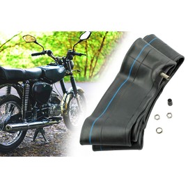 Inner Tube 2.50-2.75 x 16 Inch TR4 Valve Straight for Simson S50 S51 S53 S70 KR51 SR4-2 SR4-3 SR4-4 Duo, Motorcycle Moped