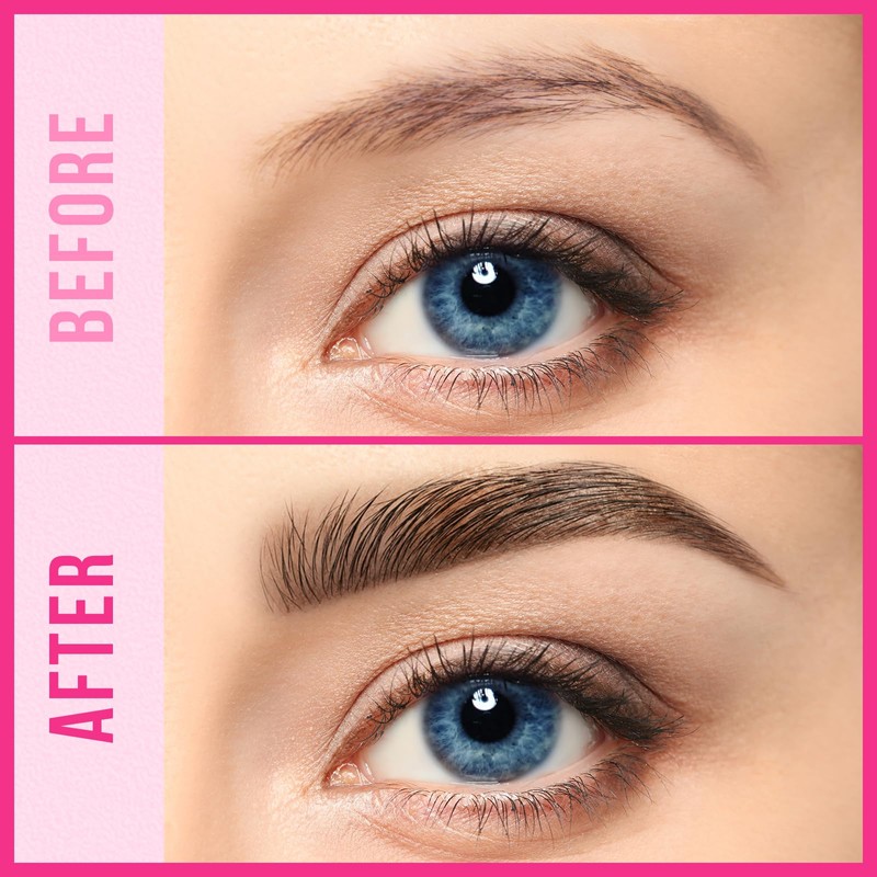 iMethod Curved Eyebrow Pencil, Eyebrow Pencil, 2-in-1 Dual-Ended Eyebrow Pencil