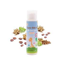 Organic Baby Oil Peach - AZETAbio - 50 ml