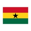 inking house Set of 5 x Ghana Flag Iron on