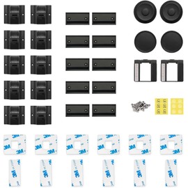 Dokon Child Safety Magnetic Cupboard Locks, 2 Keys & 10 Locks, Bonus Instruction Video, Easy Install in Seconds, Baby Safety Locks for Cabinets and Drawers, No Screws or Drilling