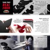 4R Quattroerre.it 18233 Tank Pad 3D Motorcycle Tank Protector Full