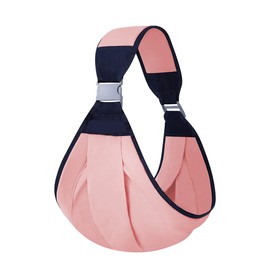 LAT Breathable Baby Sling Adjustable Koala Sling Multifunctional Baby Carrier 3D Mesh Baby Carrier for Newborns Toddlers up to 20 kg (Pink, B)