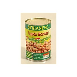 Borlotti Beans - Fagioli Borlotti, cooked, 400g