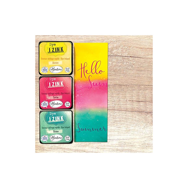 Izink Dye Ink Pad - Wax Cire 5 x 5