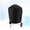 Abaodam BBQ Oven Cover Outdoor Rust Ultraviolet Furniture Easy to
