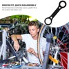 Shinsilur 1PC Bottom Bracket Tool,Bicycle BB axle Wrench,Multi Functional Aluminum