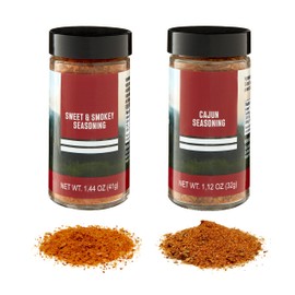 Kamenstein Bring The Heat 2 Piece Camping Spice Set with Removable Sifter Cap