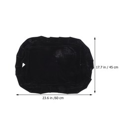 ULDIGI Piano Stool Cover Work Bench Stool Grand Piano Cover Wedding Chair Slipcovers Piano Seat Cover Piano Stool Cushion Covers Piano Bench Piano Chair Cover Parson Chairs Golden Velvet