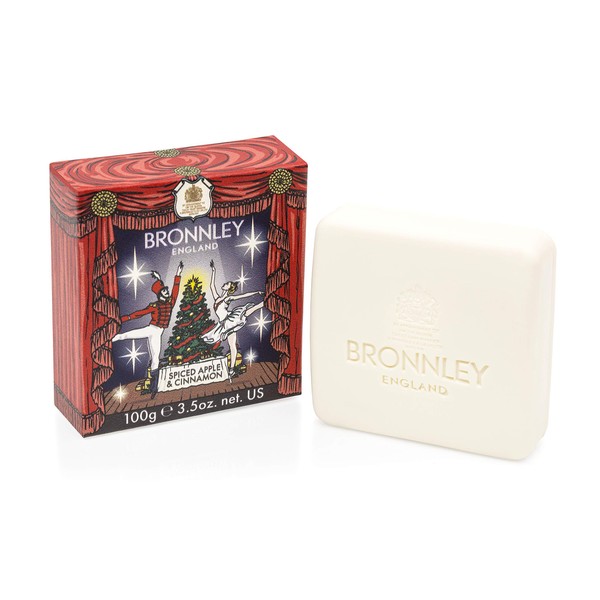 Bronnley Luxury Soap Apple & Cinnamon in Gift Box 100 g