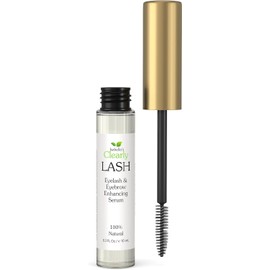 Isabella's Clearly LASH: Suero Natural de Crecimiento para Pestañas y Cejas con Aceite de Ricino y Vitamina E Fortalece y Nutre para Pestañas y Cejas Más Largas y Voluminosas Sin Parabenos, Vegano, Hecho en EE. UU.