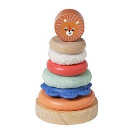 VERTBAUDET Sensory stacking tower "The cheerful animals" made of FSC® wood TU