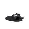 Lacoste Women's Serve Slide, Black & White Croc, 8