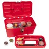 Akro-Mils 09514 ProBox Plastic Toolbox with Removable Tray for Tools,