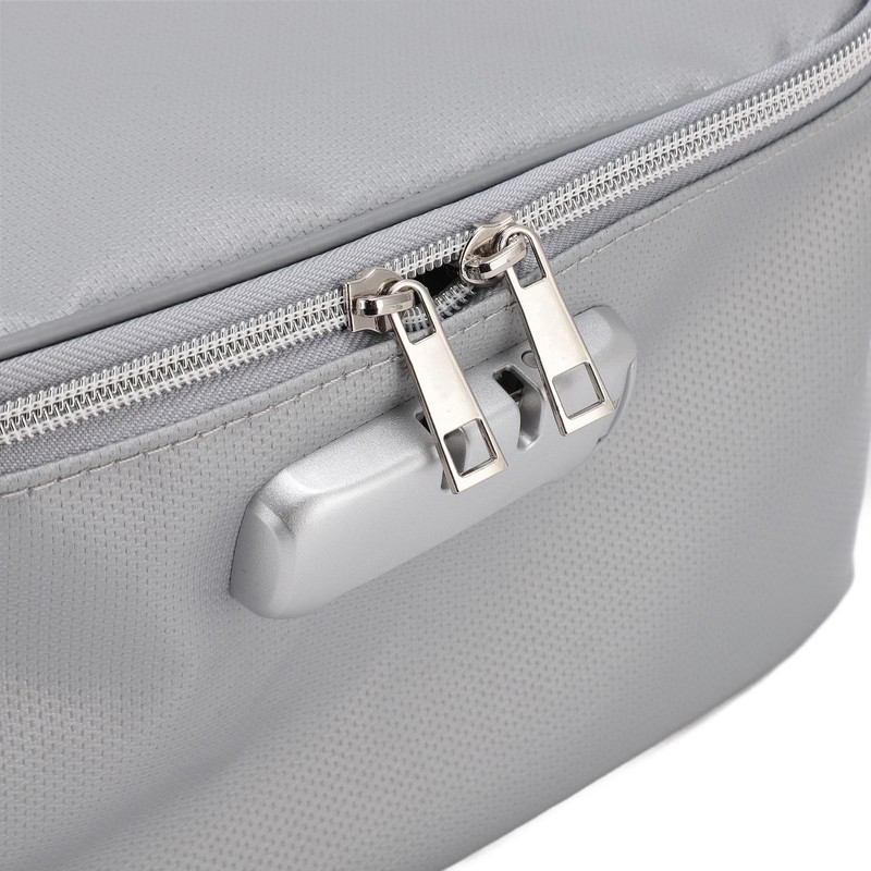 Fireproof Waterproof Document File Organizer Box Portable Home Travel Safe