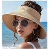 YOUNTOON Sun Hats for Women Wide Brim Beach Hat Straw