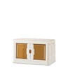 Sweet Furniture Stackable Plastic Storage Bins with Lid - 23QT