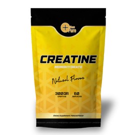 More Than Pure Creatina Monohidratada, 300g, 60 Servicios, Sabor Natural, Suplemento para Fuerza y Recuperación