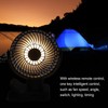 Portable Clip On Fan 4000mah Rechargeable Desktop Fan with LED