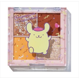 Lovisia Sanrio Makeup Series Eyeshadow Palette, Pom Pom Pudding, Fresh Orange