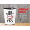 Craft Sewing Shot Glass 1.5oz - You Crafty Bch -