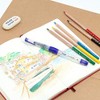 Milan Water Brush BWM10351 Penna ricaricabile, 4 mm, Bianco