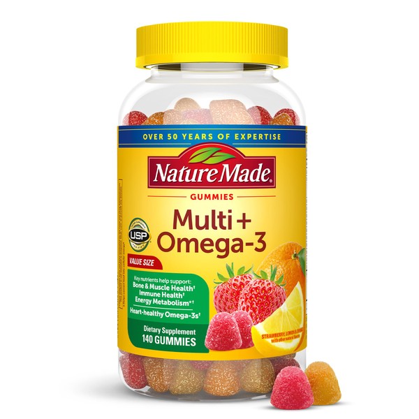 Nature Made Nature Made Multivitamin + Omega-3, Dietary Supplement for