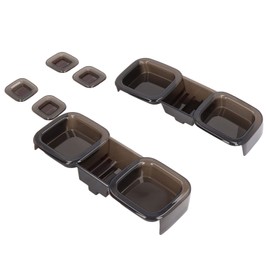 Car Tail Light Cover Decorative Replacement, Tail Light Lamp Cover Guard Trim Frame Bezels External Accessories for Land Rover Defender 110 L663 2020 and Up