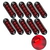 Krtopo 10 x Side Marker Light 12/24 V Trailer Side