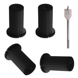 4 x Cable Management Set for Starlink, Wall Ducts for Wall Feed-Through Cable for Starlink Cable Router and Ethernet Adapter (Black)