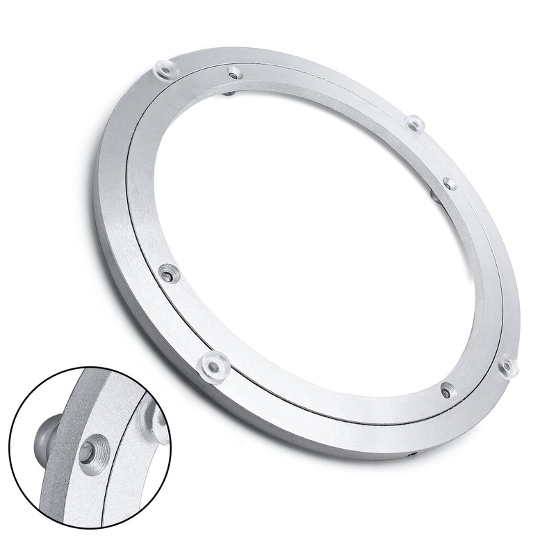 Cionyce 1 Pack 10 Inch Aluminium Alloy Turntable Bearing Lazy