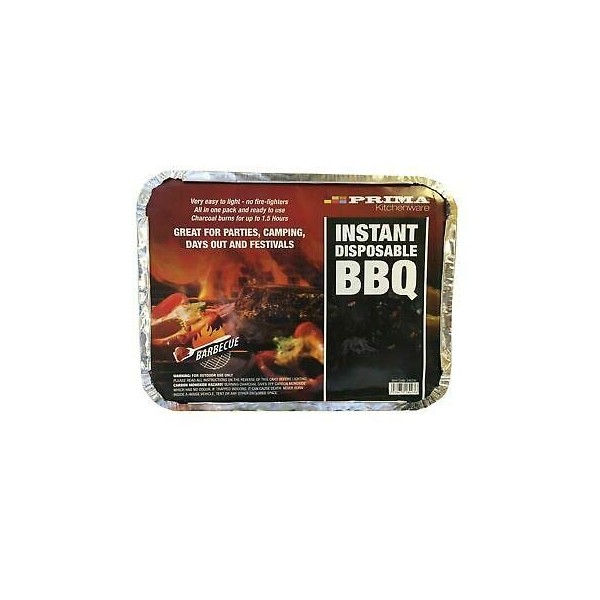 Prima Instant Light Disposable Barbecue BBQ