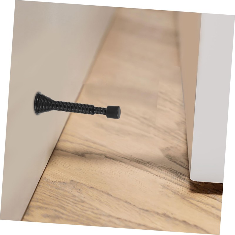 SHINEOFI Heavy Duty Spring Door Stopper Bumper Safety Door Protector