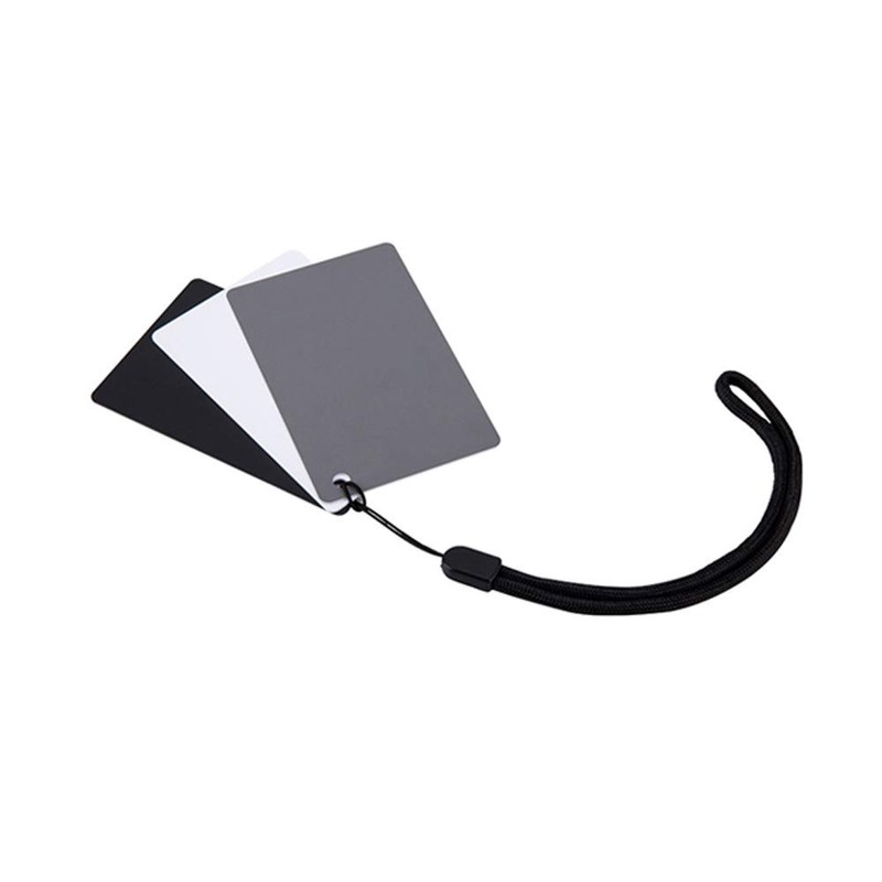 Kaavie GC-2 Pocket Size 3-in-1 White Balance and Grey Cards